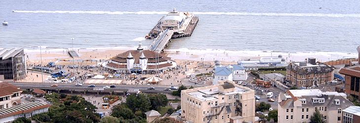 The view from the Bournemouth Eye