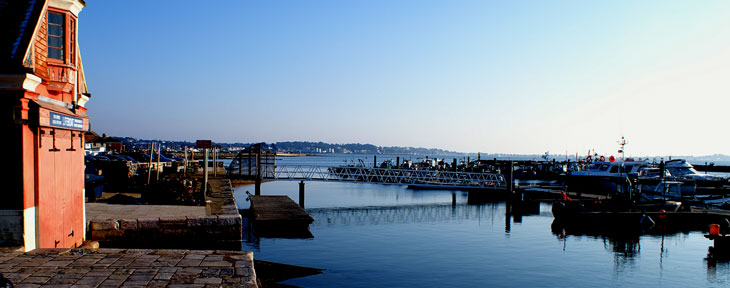 Fishermans Dock and the Old Lifeboat House, Poole Quay